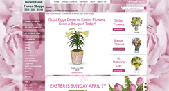 Desktop Screenshot of barlettcookflowers.com
