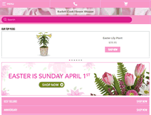 Tablet Screenshot of barlettcookflowers.com
